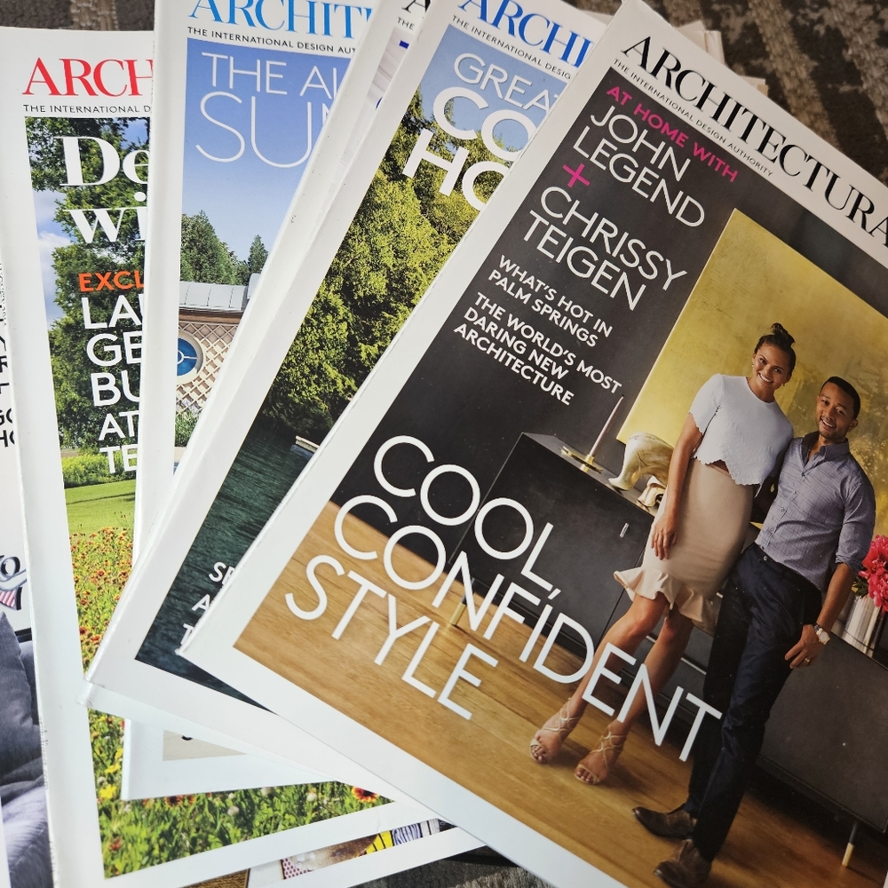 ARCHITECTURAL DIGEST Magazine Bundle Lot Variety Issues No Duplicates